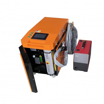 Maquina 3 en 1 laser de soldadura, limpieza y corte de metal 2000 w